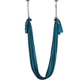 VEVOR Aerial Silk & Yoga Swing, 8.7 Yards, Aerial Yoga Hammock Kit with 100gsm Nylon Fabric, Full Rigging Hardware & Easy Set-up Guide