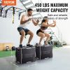 VEVOR 3 in 1 Plyometric Jump Box, 24/20/16 Inch Wooden Plyo Box, Platform & Jumping Agility Box