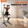 VEVOR Power Tower Dip Station, 10-Level Height Adjustable Pull Up Bar Stand