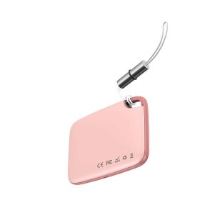 Bluetooth-compatible Smart Pager Mini Device Anti-lost Device (Color: Pink)