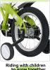 FKZNPJ 16 inch sporty kids bike with training wheels and stand Adjustable saddle Suitable for boys and girls aged 4-8 years tall Height 41-46 inches A